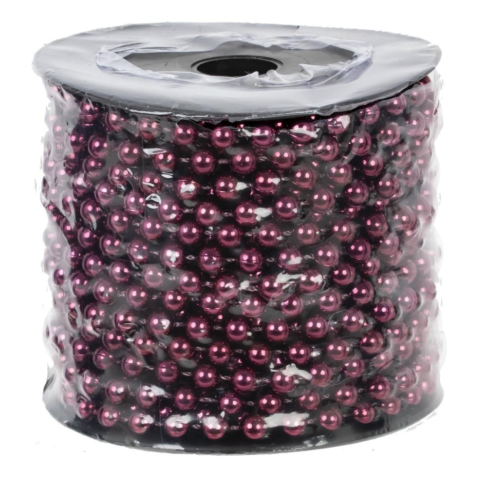 Украшение новогоднее "Бусы", D 0.6 см, L1200 W0,6 H0,6 см