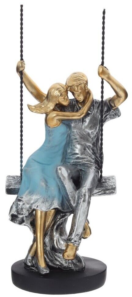 Фигурка декоративная "Влюбленная пара", L15 W11 H33 см