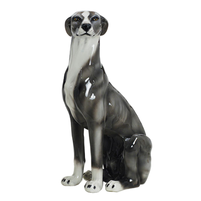 Статуэтка ростовая Серая борзая