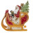 Фигурка декоративная "Дед Мороз на санях", L30 W14,5 H30,5 см Фигурка декоративная "Дед Мороз на санях", L30 W14,5 H30,5 см