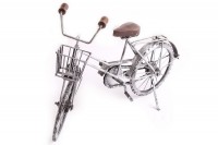 Статуэтка "Велосипед с корзинкой"  