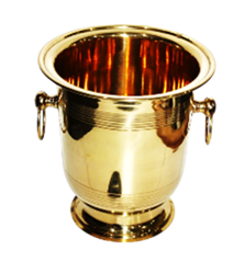 латунь резная полированная h-21 см