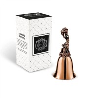 Колокольчик "Иван" медный с чернением