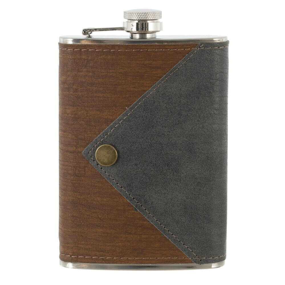 Набор из 6-ти предм: фляжка, 4 стопки, воронка, 230 мл, L22,5 W18 H4,5 см