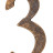 Латунная цифра "3"