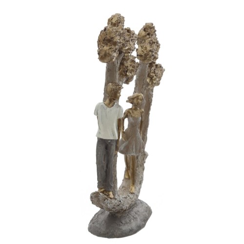 Фигурка декоративная "Влюбленная пара", L23 W6,5 H24,5 см Фигурка декоративная "Влюбленная пара", L23 W6,5 H24,5 см