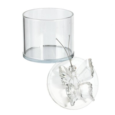 Шкатулка, L6,5 W6,5 H8,5 см