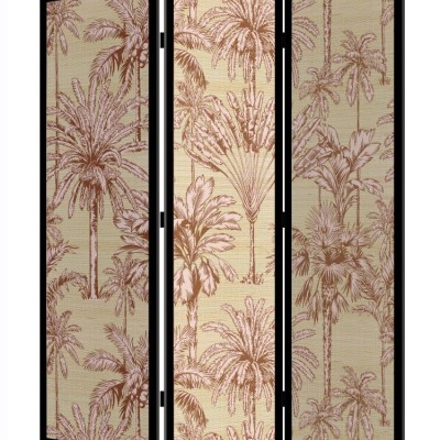 Ширма декоративная 3 секции из бамбука ''Горячее небо''