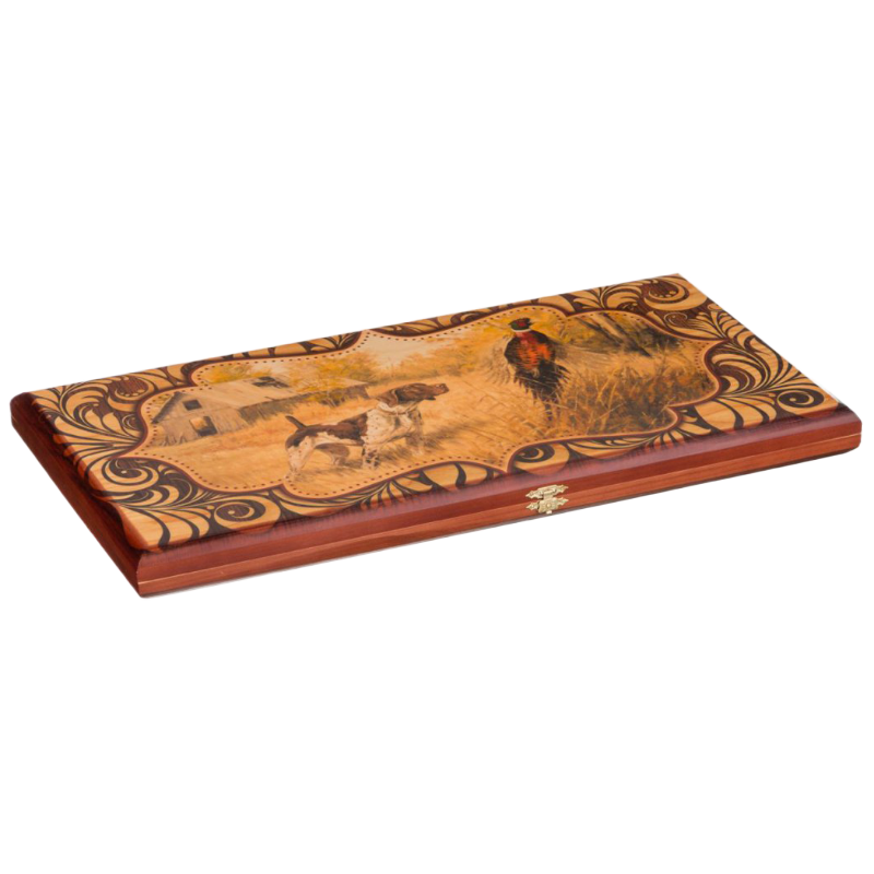 Нарды в деревянной коробке Верный Друг