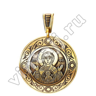 Подвеска-иконка "Знамение"