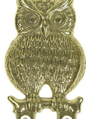 Настенный крючок "Золотая сова"  