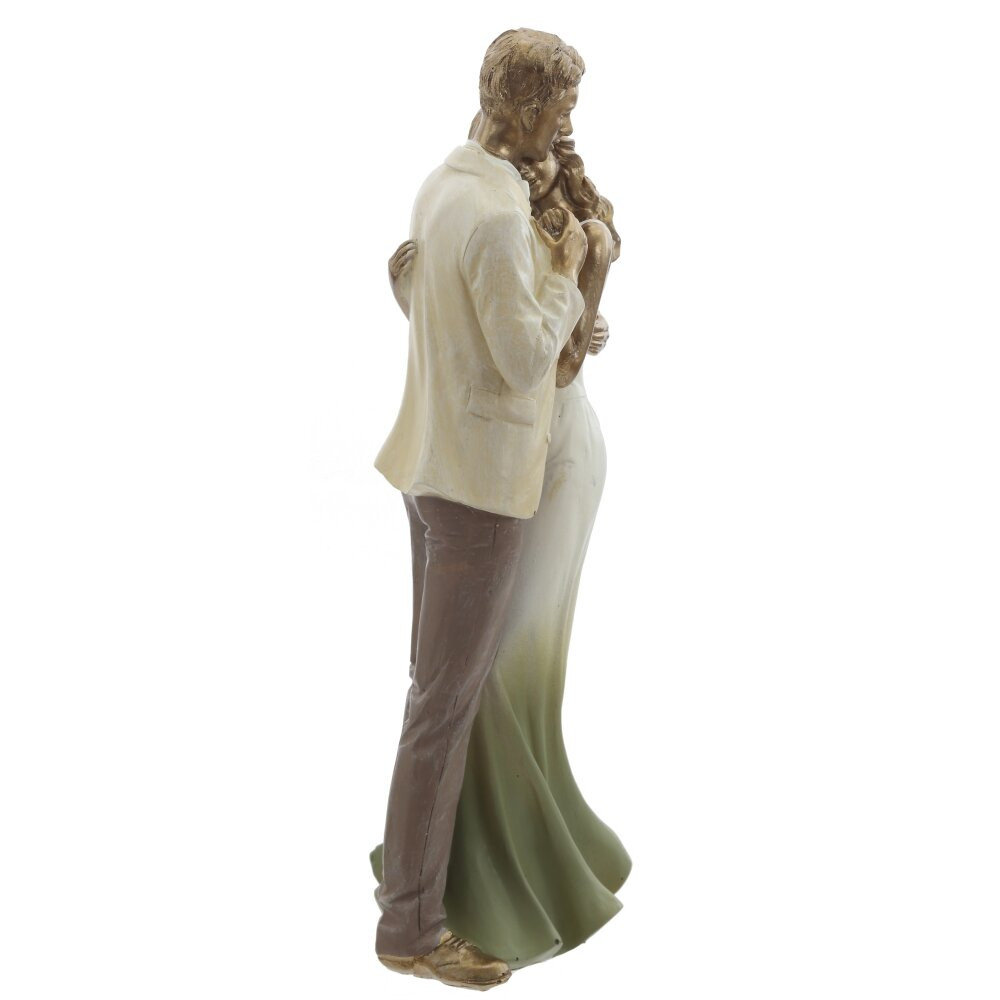 Фигурка декоративная "Влюбленная пара", L10,5 W7,5 H23,5 см