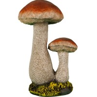 Декоративная садовая фигурка "Подберезовики"