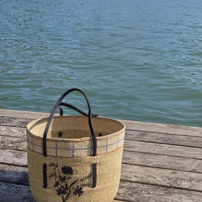 Сумка плетеная