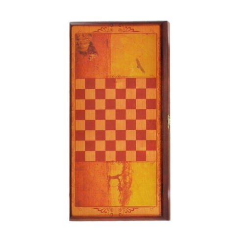 Игра настольная шашки и нарды  Лев