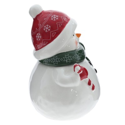 Конфетница "Снеговик", 900 мл, L14 W13 H20 см