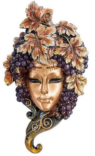 Карнавальная маска "Виноградная лоза"
