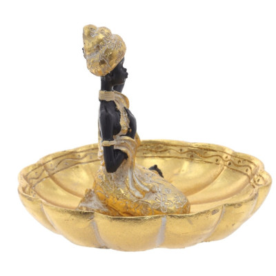 Фигурка декоративная "Африканка", L14,5 W14,5 H11,5 см