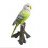Декоративная садовая фигурка "Зеленый попугайчик"               