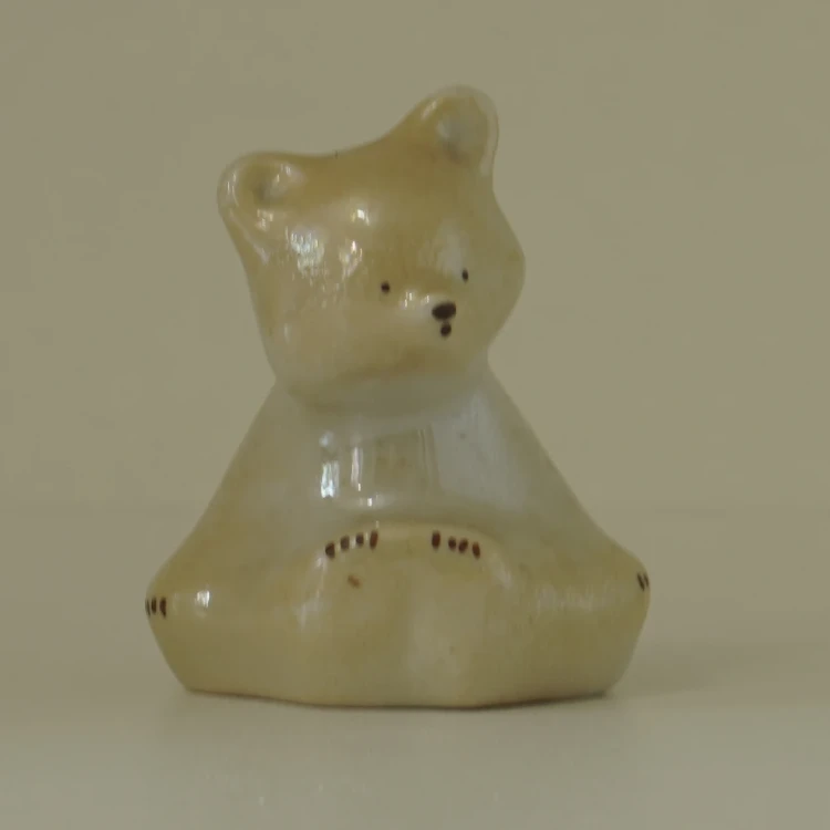 Статуэтка Мишутка, фарфор Сысерть, С. Синявская, 1960-е