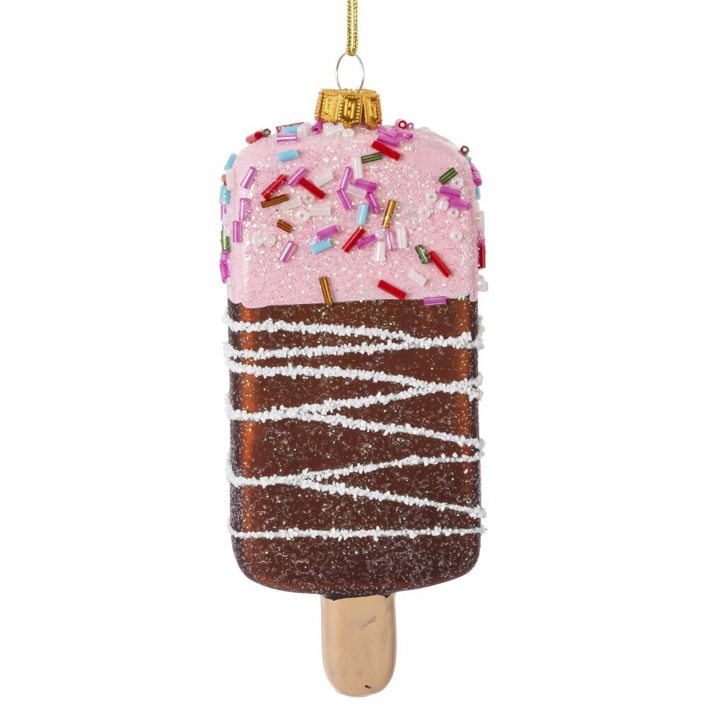 Украшение новогоднее "Эскимо", L6 W3 H14 см