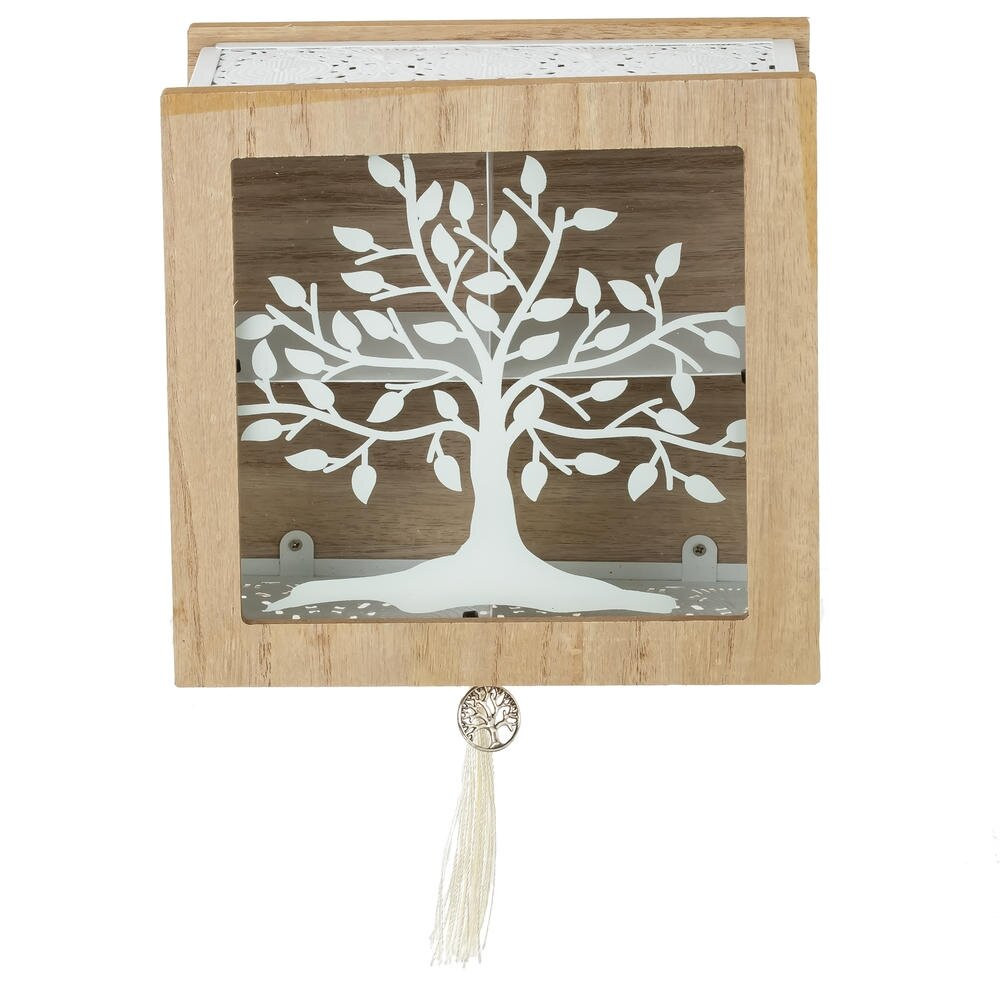 Шкатулка для чайных пакетиков, L18,5 W18,5 H9 см