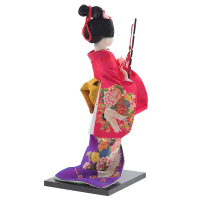 Фигурка декоративная "Гейша", L12,5 W12,5 H31 см