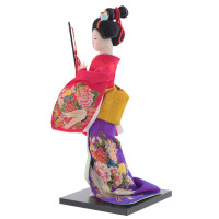 Фигурка декоративная "Гейша", L12,5 W12,5 H31 см