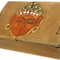 Шкатулка двустворчатая "Будда"