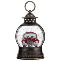 Изделие декоративное "Фонарь" (подсвет., вьюга, 3хААА), L13 W7,5 H20,5 см