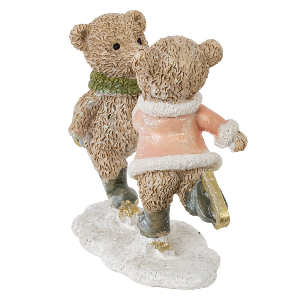 Фигурка декоративная "Мишки", L14 W5 H9,5 см