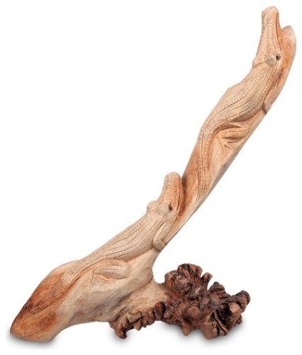 Статуэтка "Два крокодила"                         