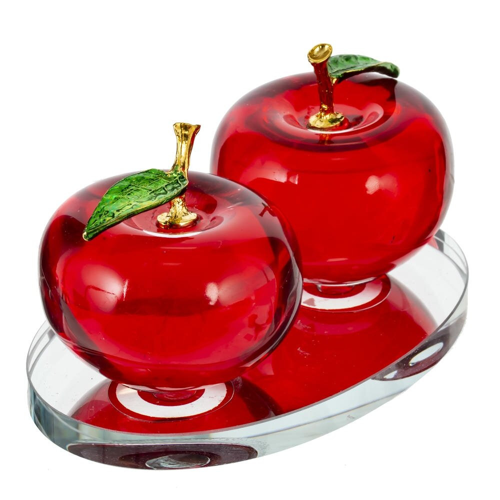 Фигурка декоративная "Яблоки", L11 W7 H6 см