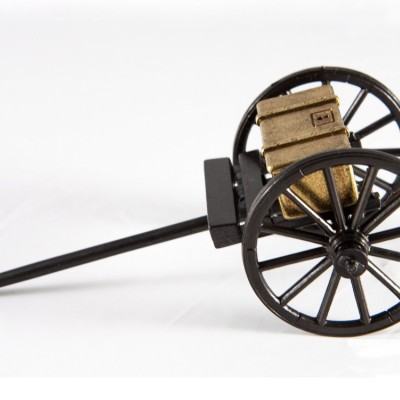 Прицеп со снарядным ящиком к пушке,  Гражданская война, США, 1857г.