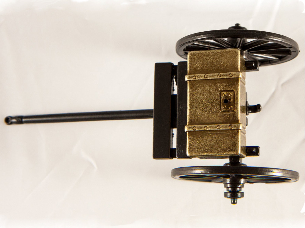 Прицеп со снарядным ящиком к пушке,  Гражданская война, США, 1857г.