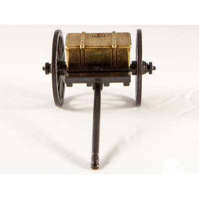 Прицеп со снарядным ящиком к пушке,  Гражданская война, США, 1857г.