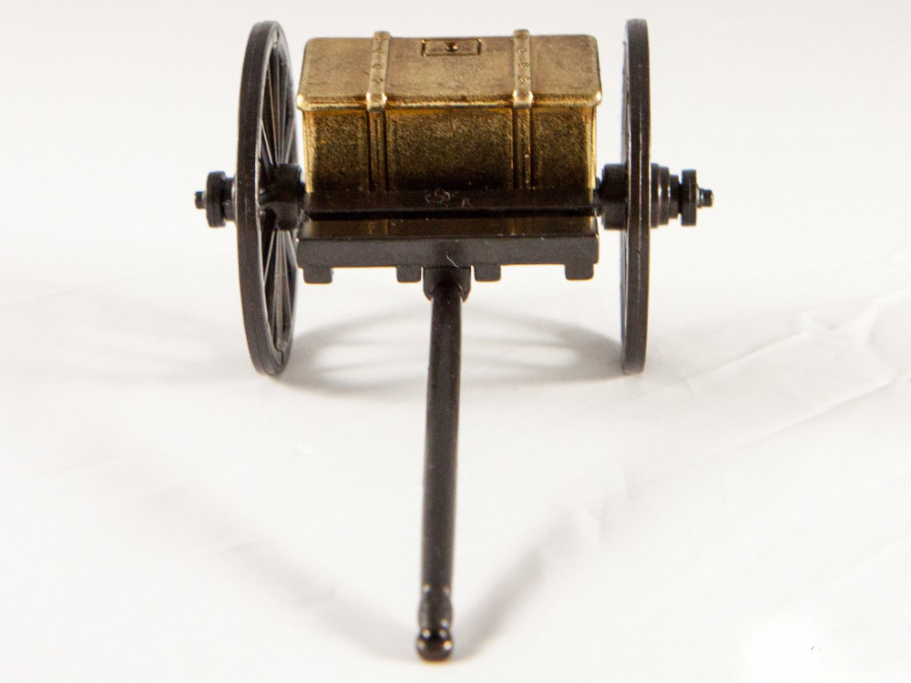 Прицеп со снарядным ящиком к пушке,  Гражданская война, США, 1857г.