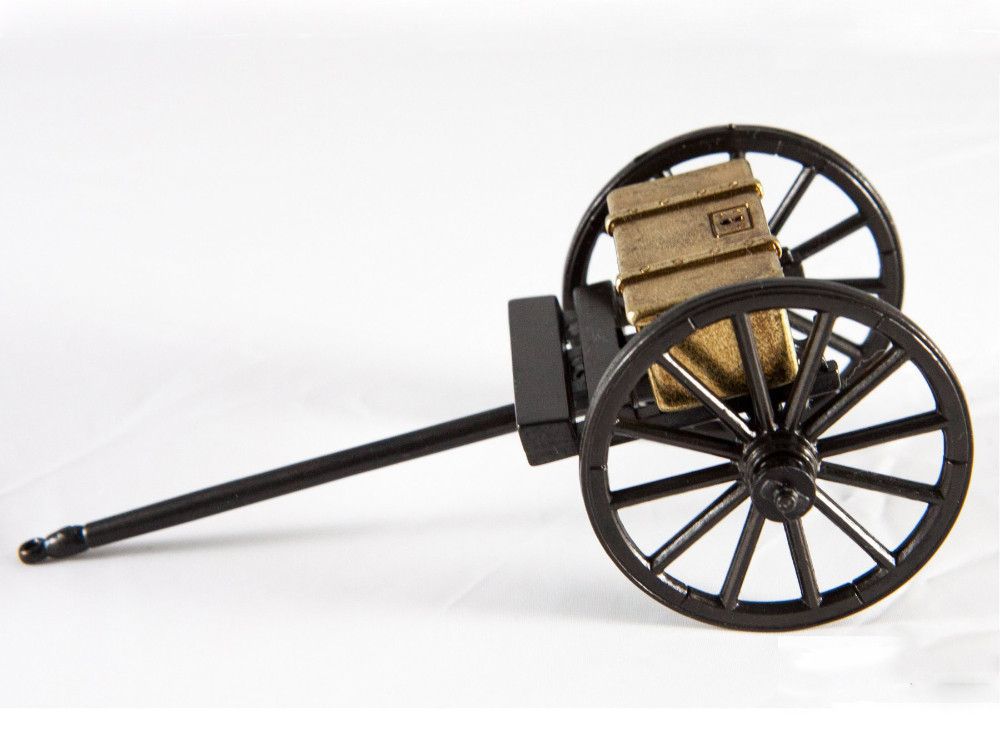 Прицеп со снарядным ящиком к пушке,  Гражданская война, США, 1857г.
