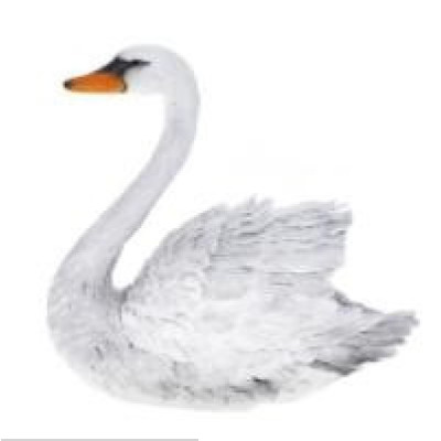 Декоративная садовая фигурка "Большой лебедь" 