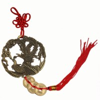 Интерьерная подвеска "Птица Феникс" 3 шт.                   