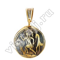 Подвеска "Святой Феодор Стратилат"