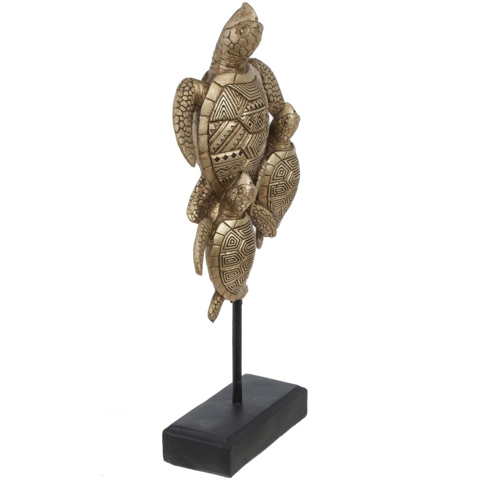 Фигурка декоративная "Черепахи", L13 W5,5 H29,5 см