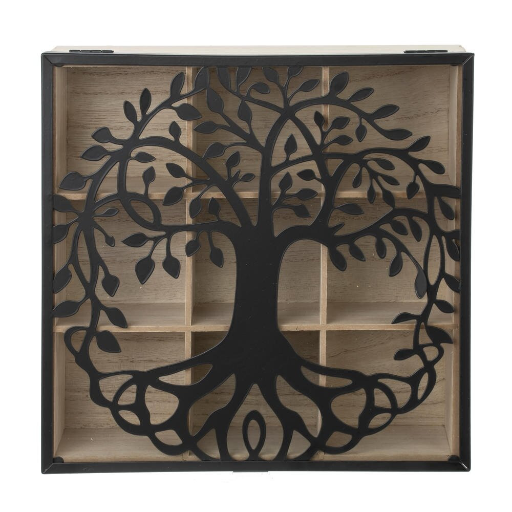 Шкатулка для чайных пакетиков, L24,5 W24 H7,5 см