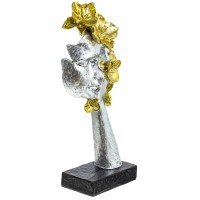 Фигурка декоративная "Лицо", L18 W13 H36 см