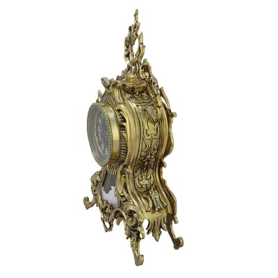 Каминные часы с канделябрами "Ласу"