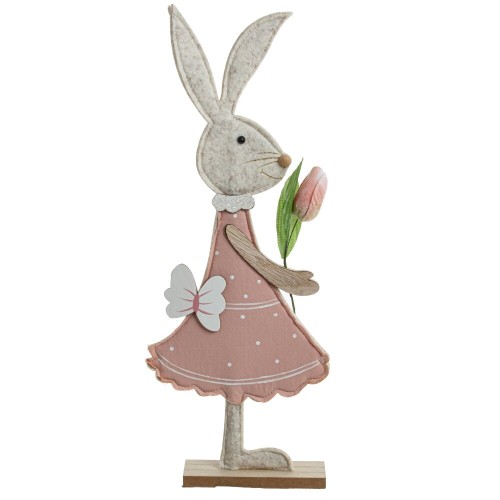 Фигурка декоративная "Заяц", L13,5 W4 H36,5 см Фигурка декоративная "Заяц", L13,5 W4 H36,5 см