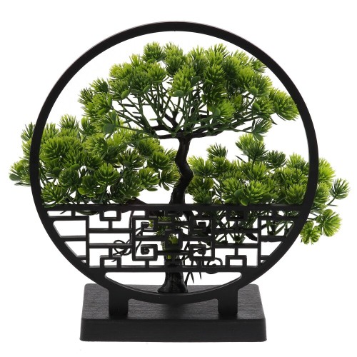 Цветочная композиция "Бонсай", L26 W10 H25 см