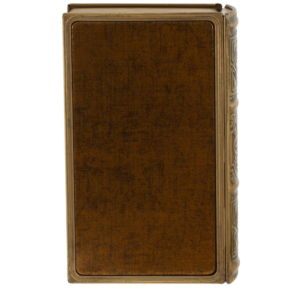 Шкатулка-книга, L12 W4 H20 см