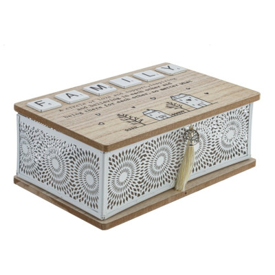 Шкатулка, L26 W16,5 H11 см