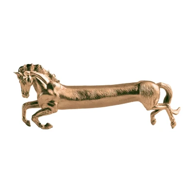 Порт-куто "Лошадь" медное с чернением